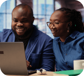 African professionals collaborating
